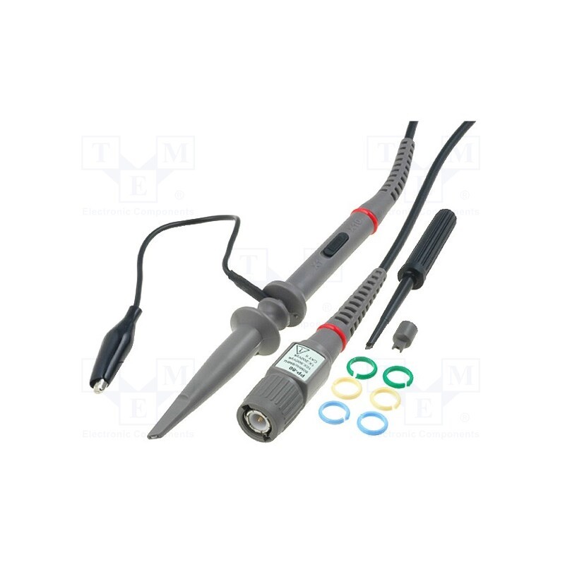 1 pcs x HANTEK - PP-80 - Probe: for oscilloscope, passive, 4MHz(1: 1),60MHz(10: 1), 600V