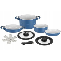 Set of camping pots Carezza Magnet 7 1 OE22 cm Brunner