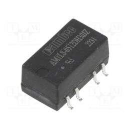 1 pcs x AIMTEC - AM1LS-0512DH30JZ - Converter: DC/DC, 1W, Uin: 4.5÷5.5V, Uout: 12VDC, Uout2: -12VDC, SMD