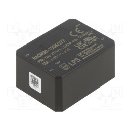 1 pcs x RECOM - RACM30-15DK/277 - Converter: AC/DC, 30W, 85÷305VAC, Uout: 15VDC, Uout2: -15VDC, 86%