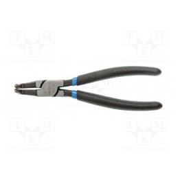 1 pcs x Hu00d6GERT TECHNIK - HT1P143 - Pliers, for circlip, internal, 19÷60mm, Pliers len: 180mm, angular