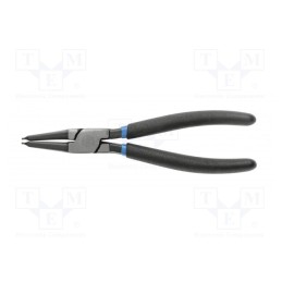 1 pcs x Hu00d6GERT TECHNIK - HT1P141 - Pliers, for circlip, internal, 19÷60mm, Pliers len: 180mm