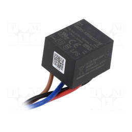 1 pcs x RECOM - RAC05-12SK/277/W - Converter: AC/DC, 5W, 85÷305VAC, Usup: 120÷430VDC, Uout: 12VDC, 83%