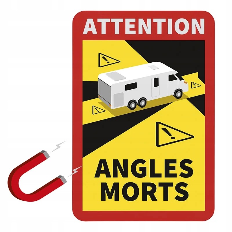 Angles morts magnet camper france blind spot