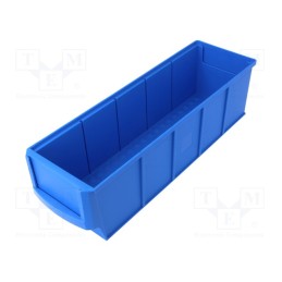 1 pcs x ALLIT AG - 456520 - Container: cuvette, plastic, blue, 91x300x81mm