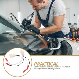 pair of speaker wires in the speaker wire harness