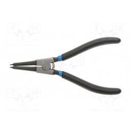 1 pcs x Hu00d6GERT TECHNIK - HT1P142 - Pliers, for circlip, external, 19÷60mm, Pliers len: 180mm