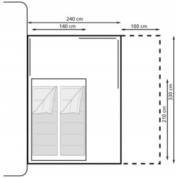 Portimao Air car vestibule tent