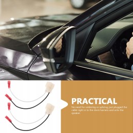 Speaker in the wiring harness