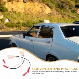 pair of speaker wires in the speaker wire harness