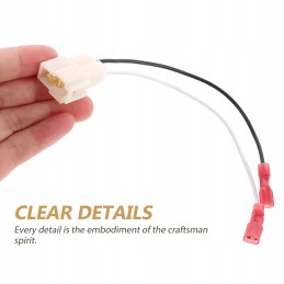 pair of speaker wires in the speaker wire harness