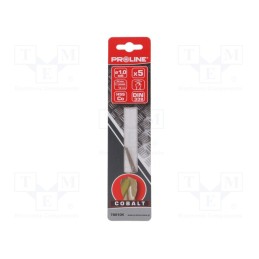 1 set x PROLINE - 78010K - Drill bit, for metal, Ø: 1mm, high speed steel cobalt HSS-Co