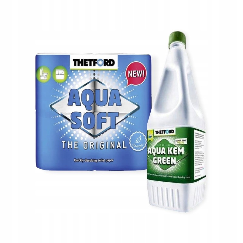 thetford aqua kem green aqua soft camper set