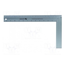1 pcs x Hu00d6GERT TECHNIK - HT4M202 - Try square, 250x190mm