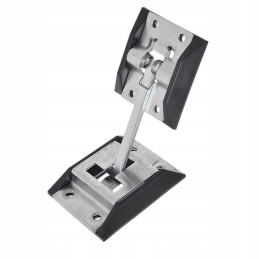 Lock, galvanized door holder