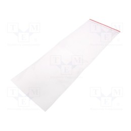 1 pcg x PLAST - 02-05-1540 - Self-seal bag, L: 400mm, Width: 150mm, Thick: 45um, polyetylene