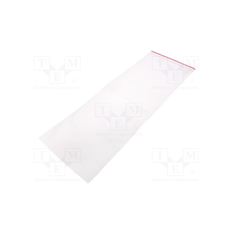 1 pcg x PLAST - 02-05-1540 - Self-seal bag, L: 400mm, Width: 150mm, Thick: 45um, polyetylene