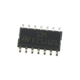 1 pcs : LM139DT - Analog Comparators Low PWR Quad Volt 1.1 mA 25nA 250mV