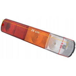 Combination rear lamp