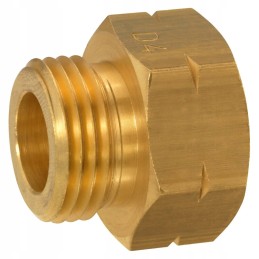 Adapter for reducing the filling of the gok d4 gas cylinder for a camper