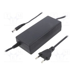 1 pcs x POS - POSB12500D-2555 - Power supply: switched-mode, 12VDC, 5A, Out: 5,5/2,5, 60W, desktop