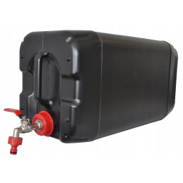 30-liter canister with a tap and a water tank