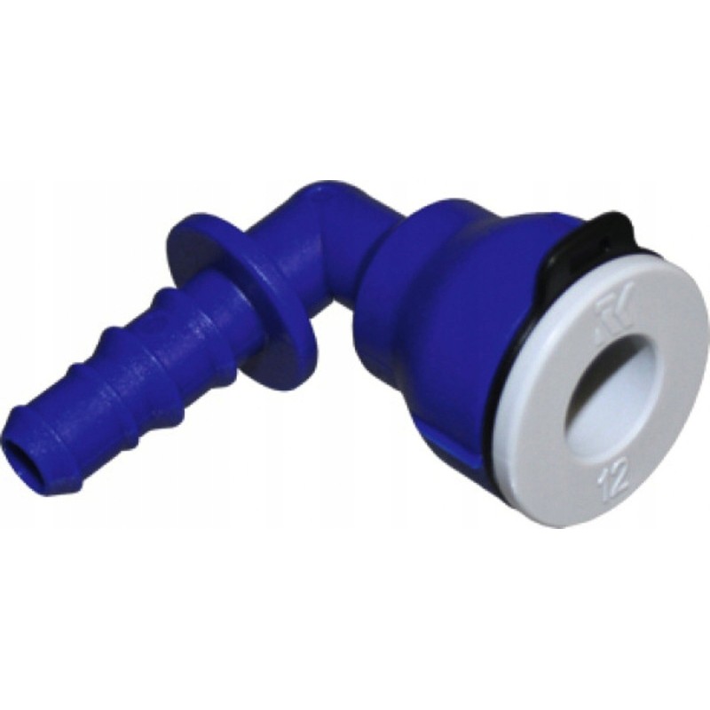 Angle connector for water pipes, 12 mm