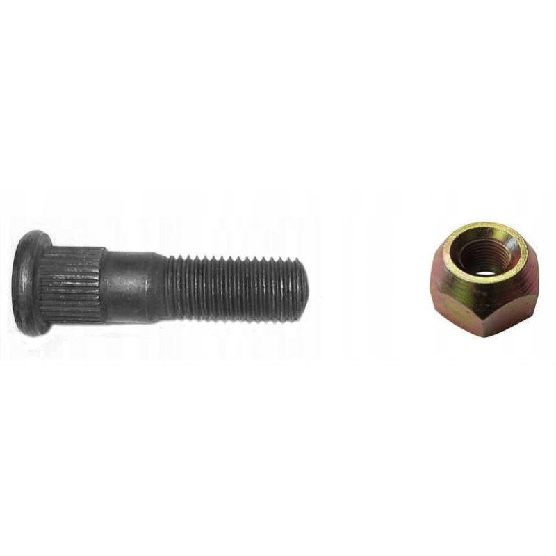 Wheel stud with rear nut Toyota 3 4 5 6 7 8 forklift