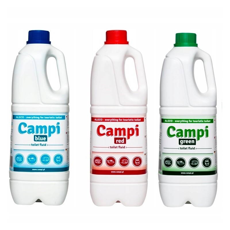 Fluid for tourist toilets, concentrate, set of 6 liters