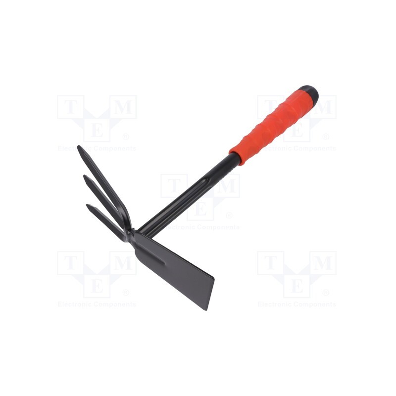 1 pcs x YATO - YT-8867 - Hoe with claws, L: 310mm, steel, W: 65mm, Teeth: 3