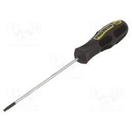 1 pcs x PROXXON - 22206 - Screwdriver, hex key,spherical, HEX 2,5mm, Blade length: 75mm