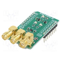 1 pcs x MIKROE - RF SWITCH CLICK - Click board, port expander, GPIO, MASWSS0115, prototype board