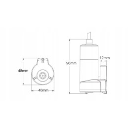 Branded submersible water pump 12v 12l seaflo