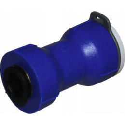 Straight connector for water pipes, 12 mm