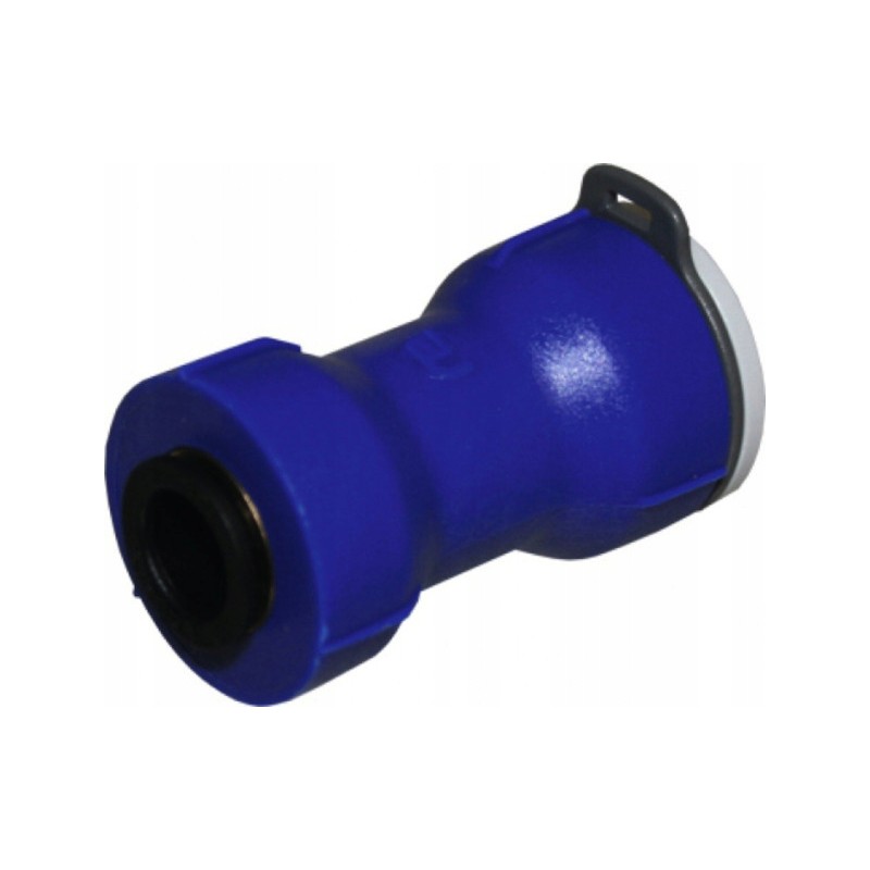 Straight connector for water pipes, 12 mm