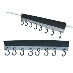 Clothes hanger 8 hook organizer for Haba camper