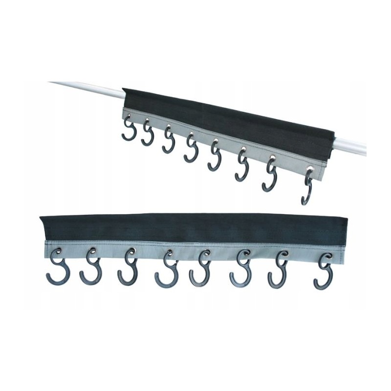 Clothes hanger 8 hook organizer for Haba camper