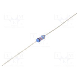 10 pcs x TE Connectivity - 1676123-6 - Resistor: metal oxide, 1.3Ω, 500mW, ±5%, Ø2.5x7.5mm, -55÷155°C