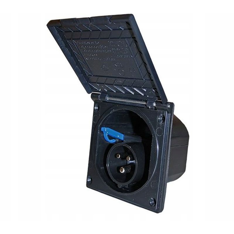 Power socket for a trailer 230v cee current haba