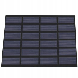 3-inch solar panel for self-assembly