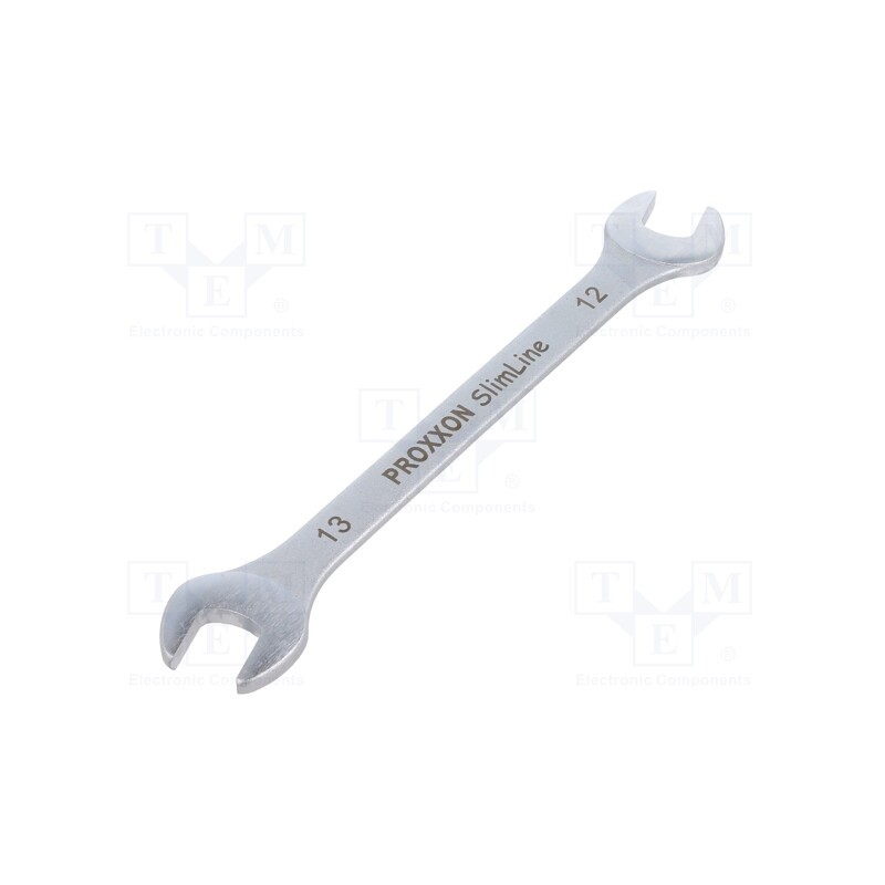 1 pcs x PROXXON - 23836 - Wrench, spanner, 12mm,13mm, Chrom-vanadium steel, SlimLine