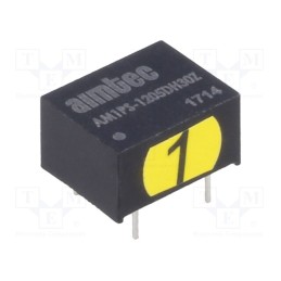 1 pcs x AIMTEC - AM1PS-1205DH30Z - Converter: DC/DC, 1W, Uin: 10.8÷13.2V, Uout: 5VDC, Uout2: -5VDC, DIP8