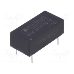 1 pcs x AIMTEC - AM1M-0515SH30-NZ - Converter: DC/DC, 1W, Uin: 4.5÷5.5V, Uout: 15VDC, Iout: 67mA, DIP14
