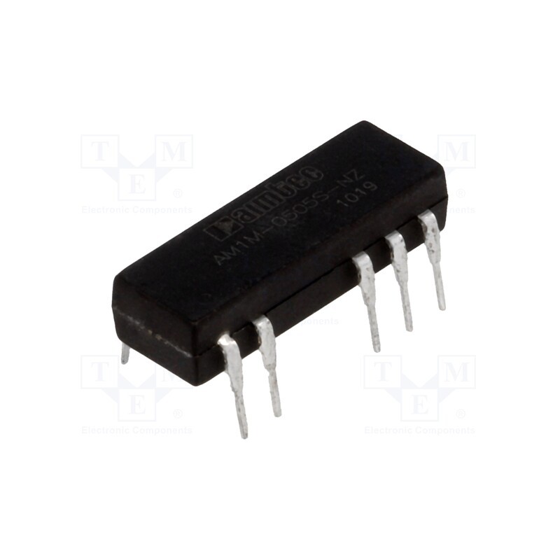 1 pcs x AIMTEC - AM1M-0505S-NZ - Converter: DC/DC, 1W, Uin: 4.5÷5.5V, Uout: 5VDC, Iout: 200mA, DIP14