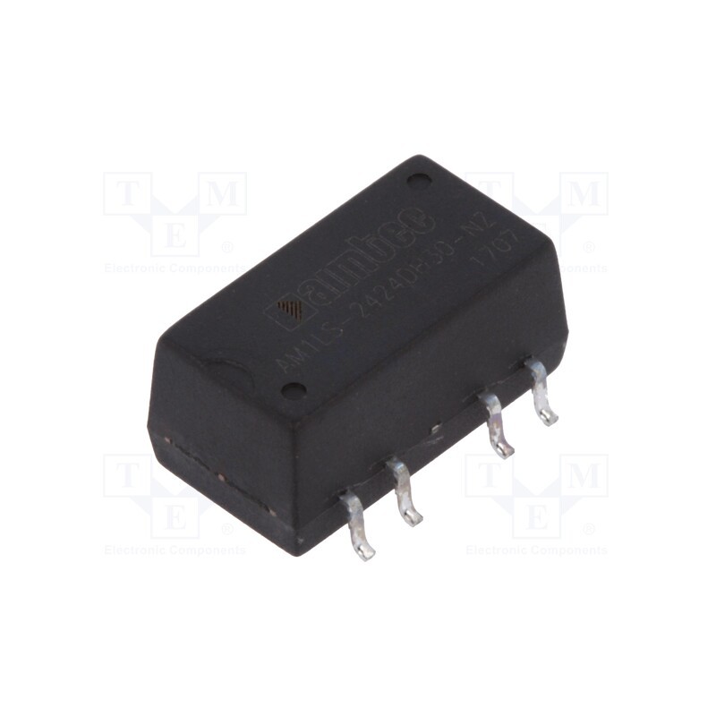 1 pcs x AIMTEC - AM1LS-2424DH30-NZ - Converter: DC/DC, 1W, Uin: 21.6÷26.4V, Uout: 24VDC, Uout2: -24VDC