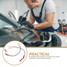 pair of speaker wires in the speaker wire harness