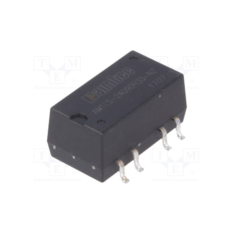 1 pcs x AIMTEC - AM1LS-2409DH30-NZ - Converter: DC/DC, 1W, Uin: 21.6÷26.4V, Uout: 9VDC, Uout2: -9VDC, SMD