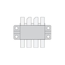 1 pcs : ARF476FL - RF MOSFET Transistors RF MOSFET (VDMOS) 500 V 400 W 65 MHz T3C