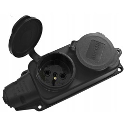 Adapter, CEE plug, 230v socket, IP44 adapter