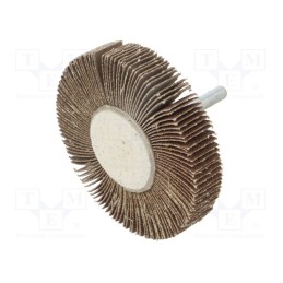 1 pcs x PG PROFESSIONAL - RG.064 - Wheel, Granularity: 80, Mounting: rod 6mm, with lever, Ø80x15mm